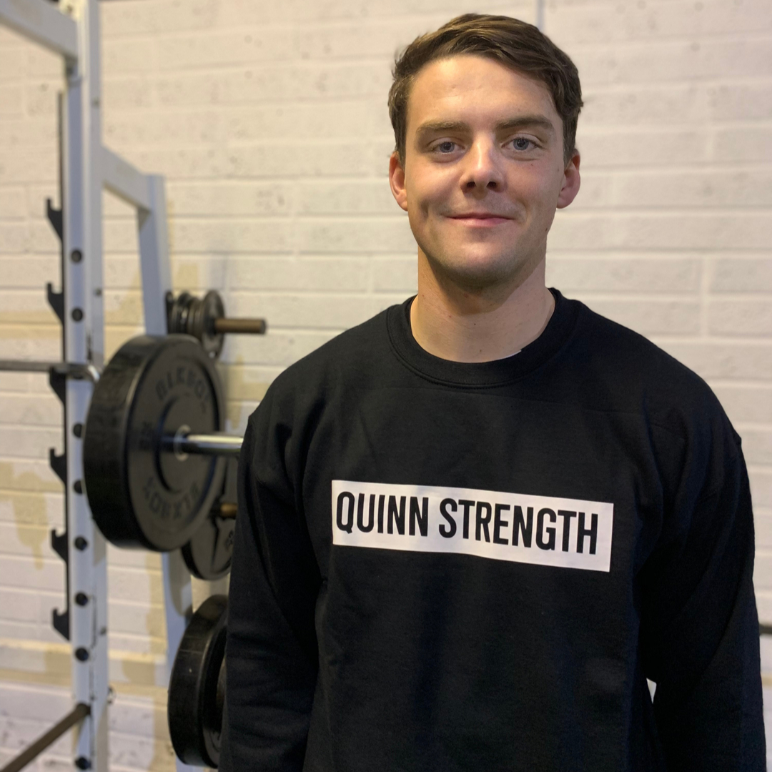 Black Quinn Strength Sweatshirt